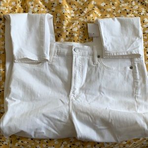 J. Crew High Rise Jegging White BRAND NEW